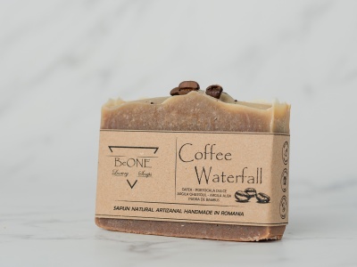 COFFEE WATERFALL ~ SAPUN NATURAL ARTIZANAL HANDMADE ~