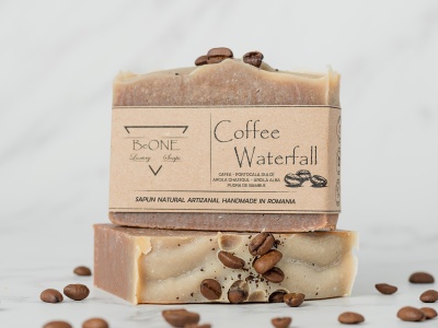 COFFEE WATERFALL ~ SAPUN NATURAL ARTIZANAL HANDMADE ~