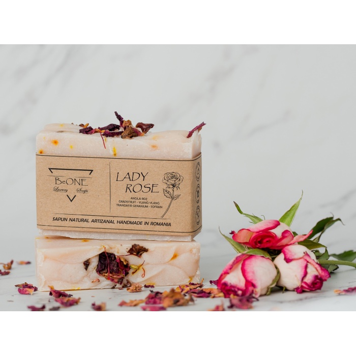 LADY ROSE ~ SAPUN NATURAL ARTIZANAL HANDMADE ~