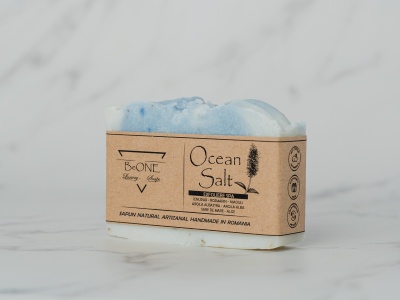 OCEAN SALT ~ SAPUN NATURAL ARTIZANAL HANDMADE ~