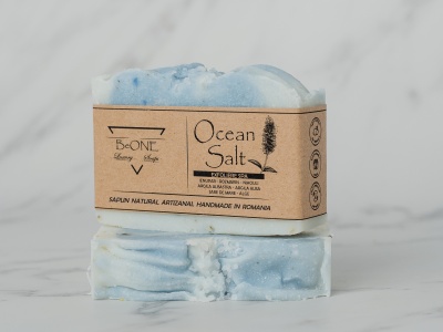 OCEAN SALT ~ SAPUN NATURAL ARTIZANAL HANDMADE ~