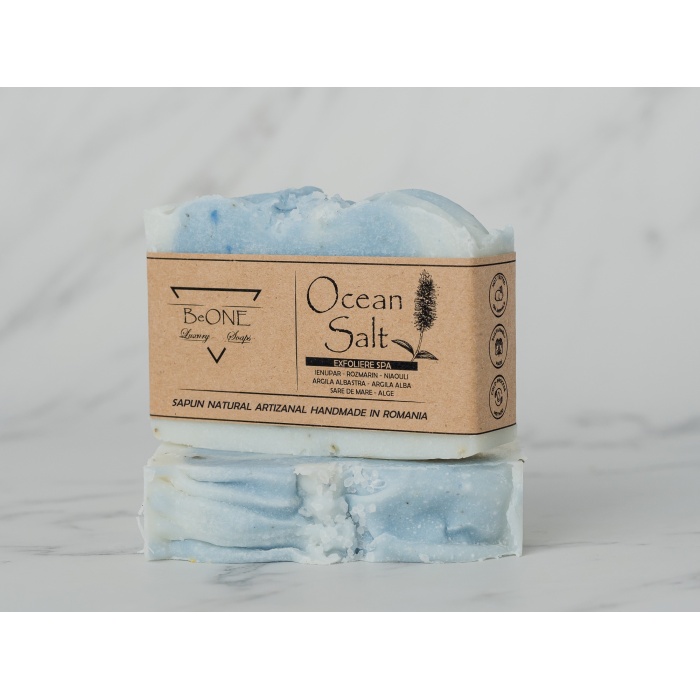 OCEAN SALT ~ SAPUN NATURAL ARTIZANAL HANDMADE ~