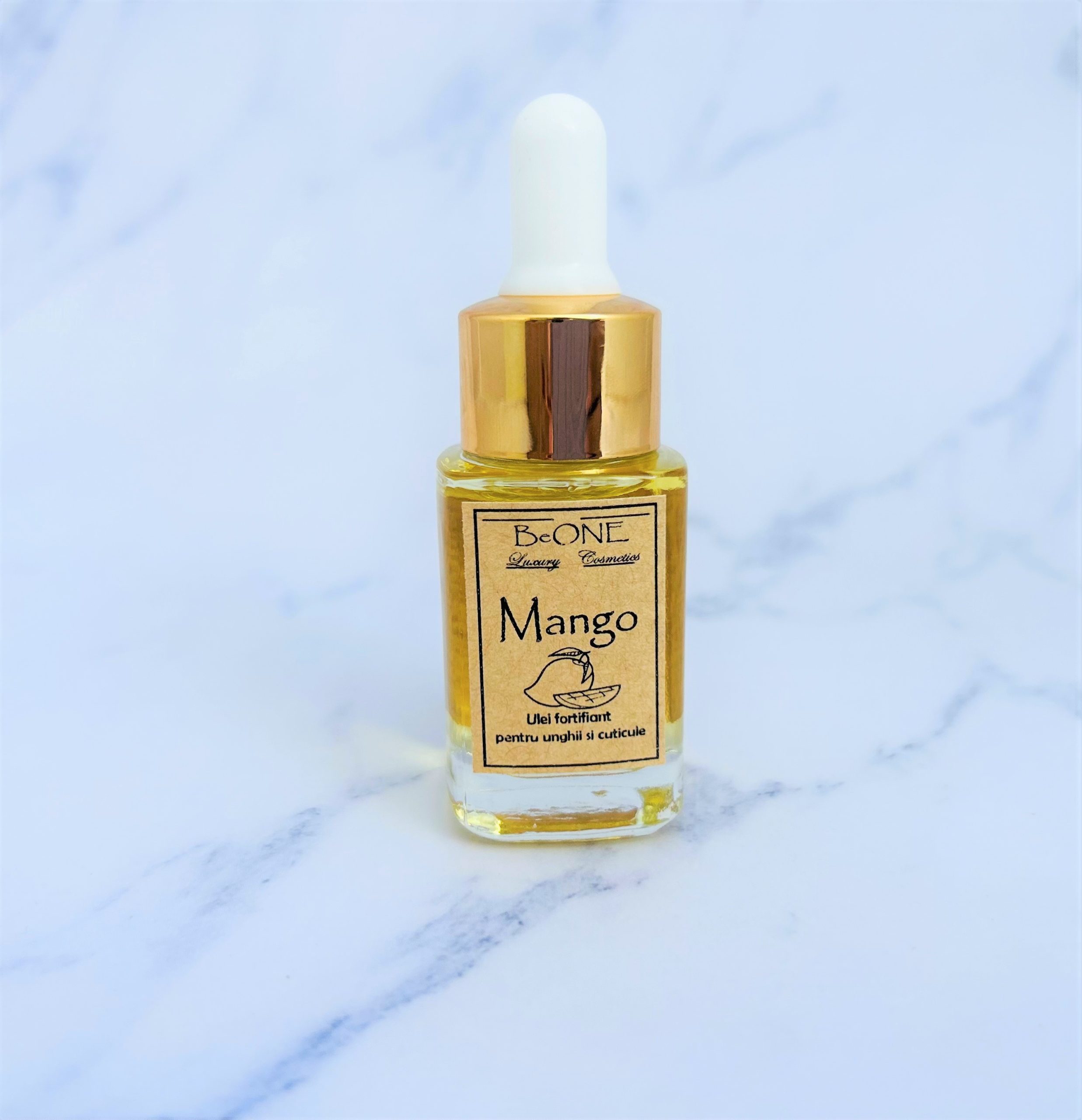 MANGO ~ ULEI FORTIFIANT PENTRU UNGHII SI CUTICULE ARTIZANAL HANDMADE ~ 15 ML ~