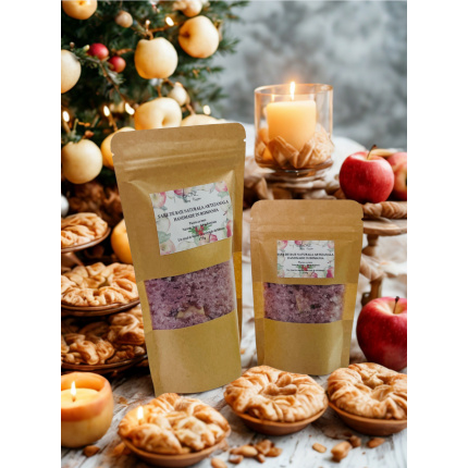 Placinta cu mere ~ Sare de baie puternic aromata cu arome naturale ~ 100% naturala ~ 100g sau 350g