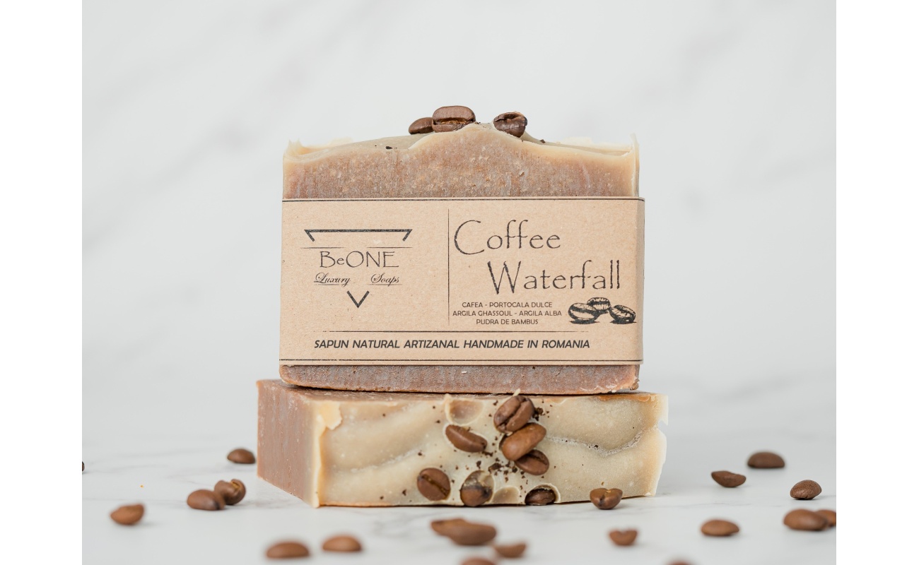 COFFEE WATERFALL ~ SAPUN NATURAL ARTIZANAL HANDMADE ~