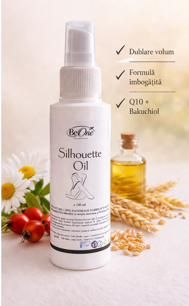 SILHOUETTE ~ ULEI DE CORP ANTI-VERGETURI ARTIZANAL HANDMADE ~ 100 ML ~-