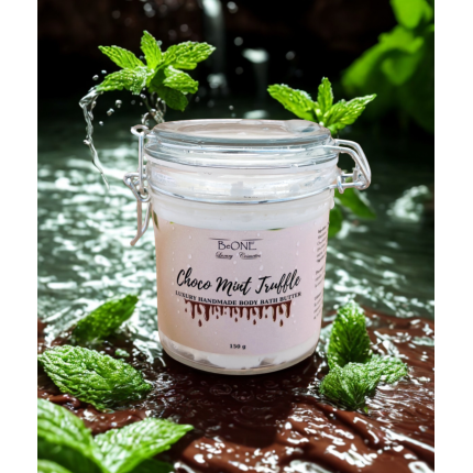 Choco Mint Truffle / Vanilla Velvet Bliss~ Luxury Handmade Body Bath Butter ~ 150 grame