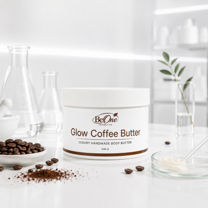 Glow Coffee Body Butter – Unt de corp cu aroma de cafea si particule stralucitoare – 200g