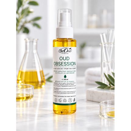 Oud Obession ~ Ulei uscat pentru corp cu aroma intensa parfumata lemoasa, 100ml